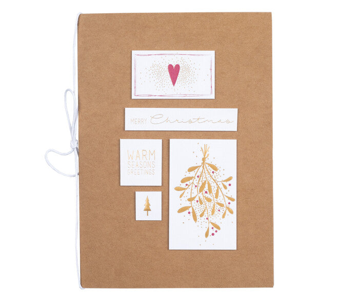 Räder 2-osainen joulukortti - Merry Christmas