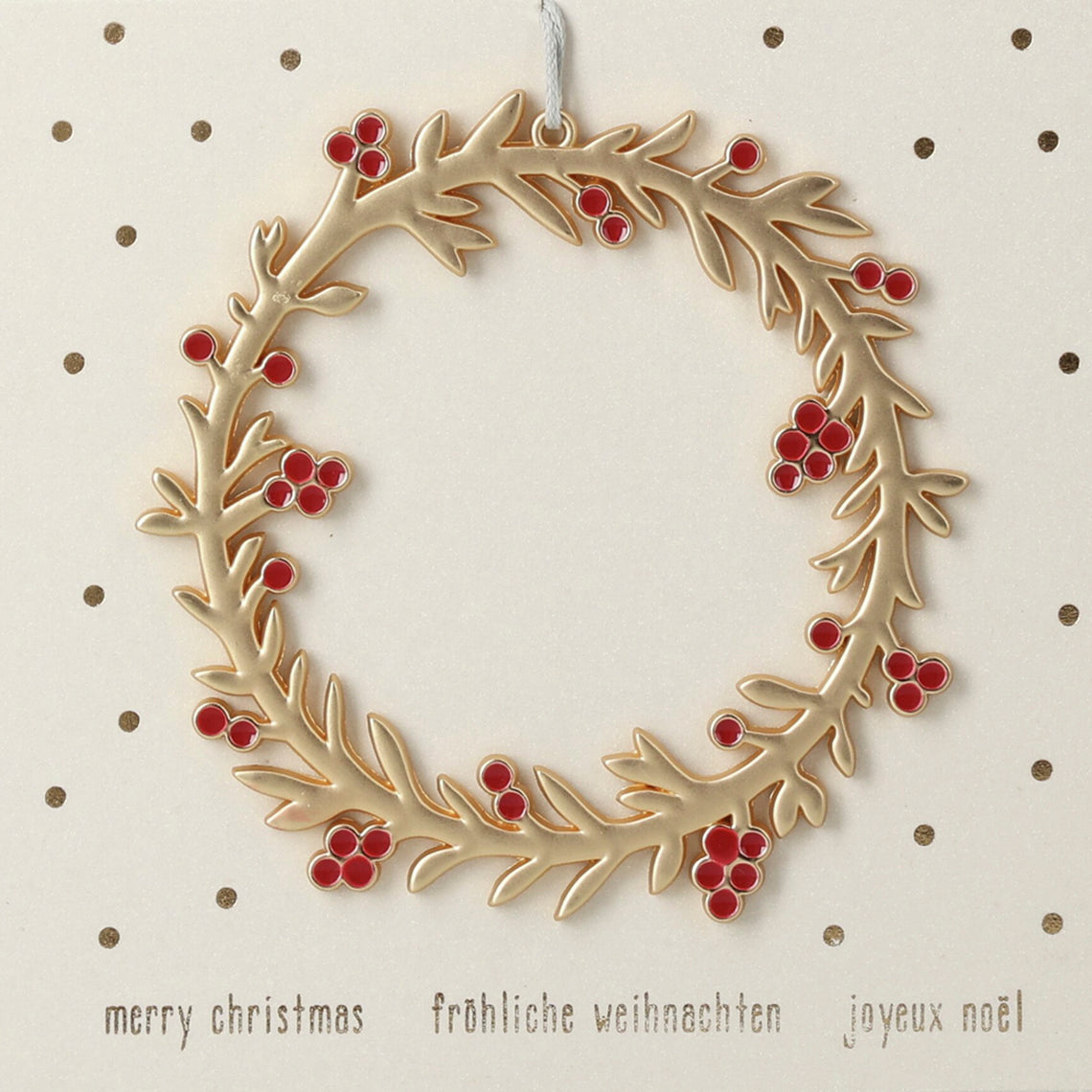 Räder kranssi joulukoriste 8 cm