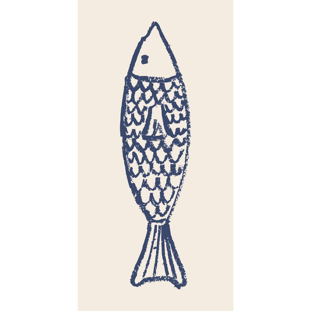 Ib Laursen servetti 10 x 20 cm 16 kpl  - Fish