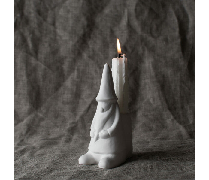 Storefactory Hans kynttilänjalka valkoinen