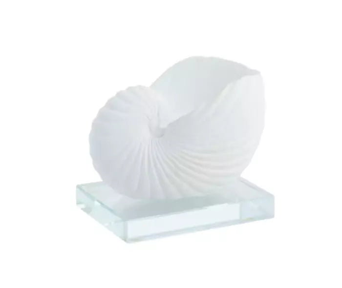 Lene Bjerre Shella simpukka jalustalla