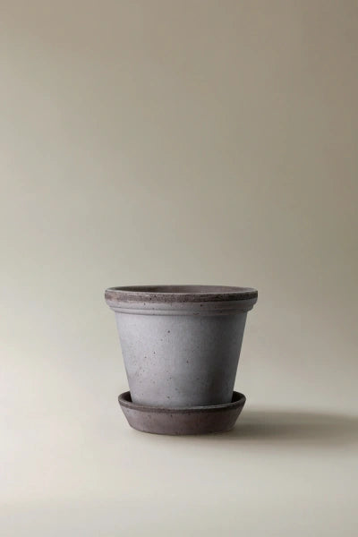 Bergs Potter Flora saviruukku harmaa 12cm