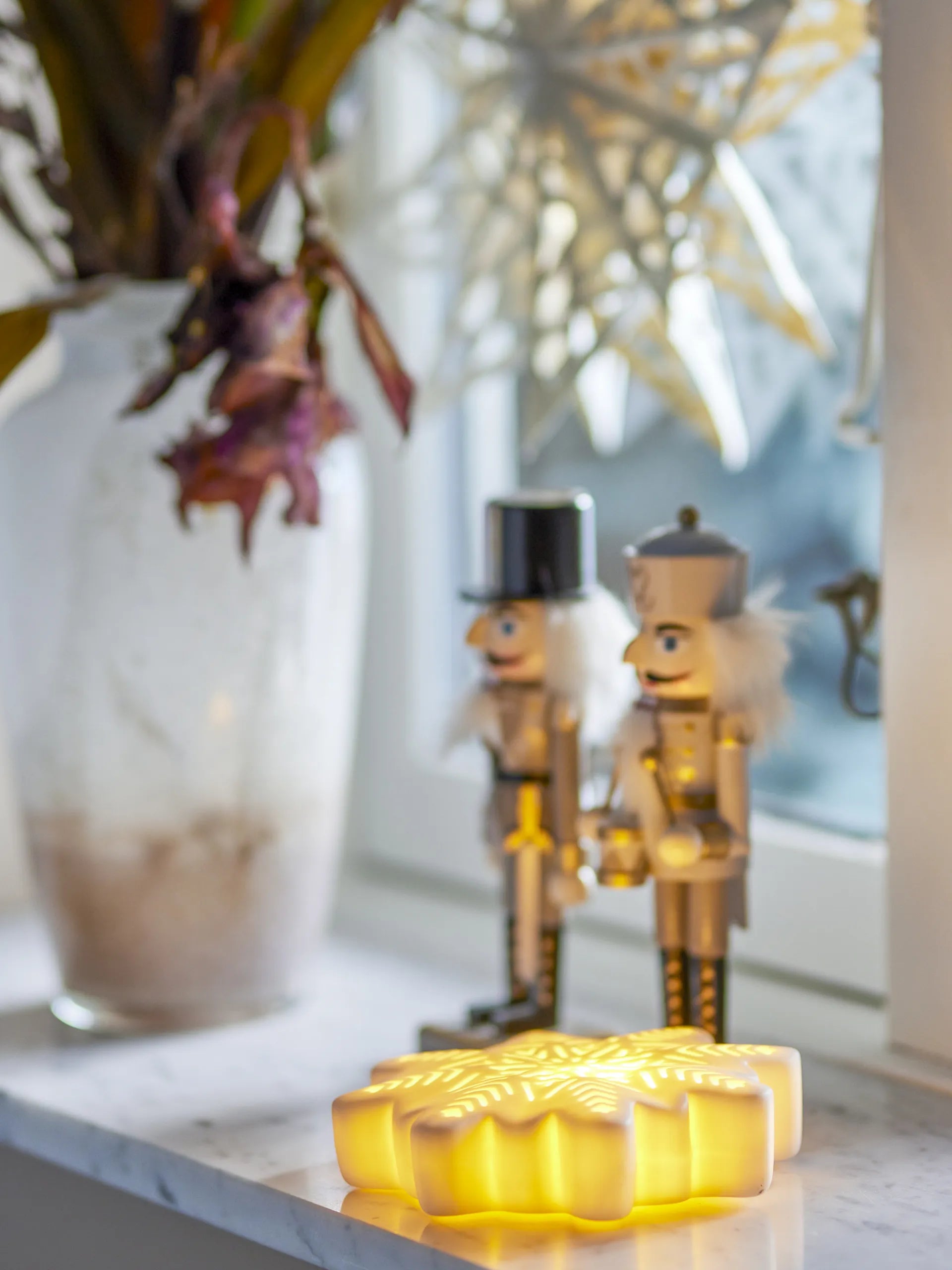 Bloomingville Flake lumihiutale ledvalo