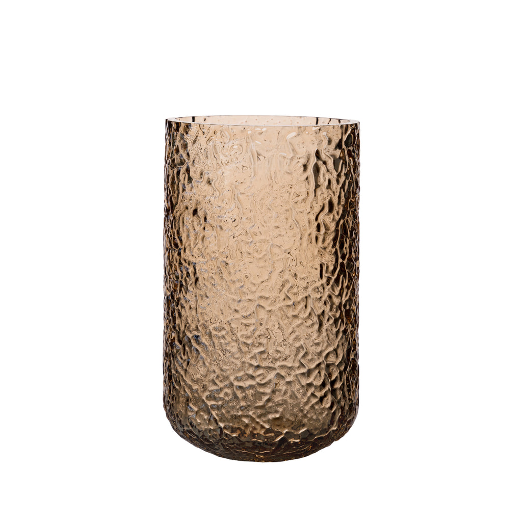 ERNST kynttilälyhty / maljakko ruskea 15 cm