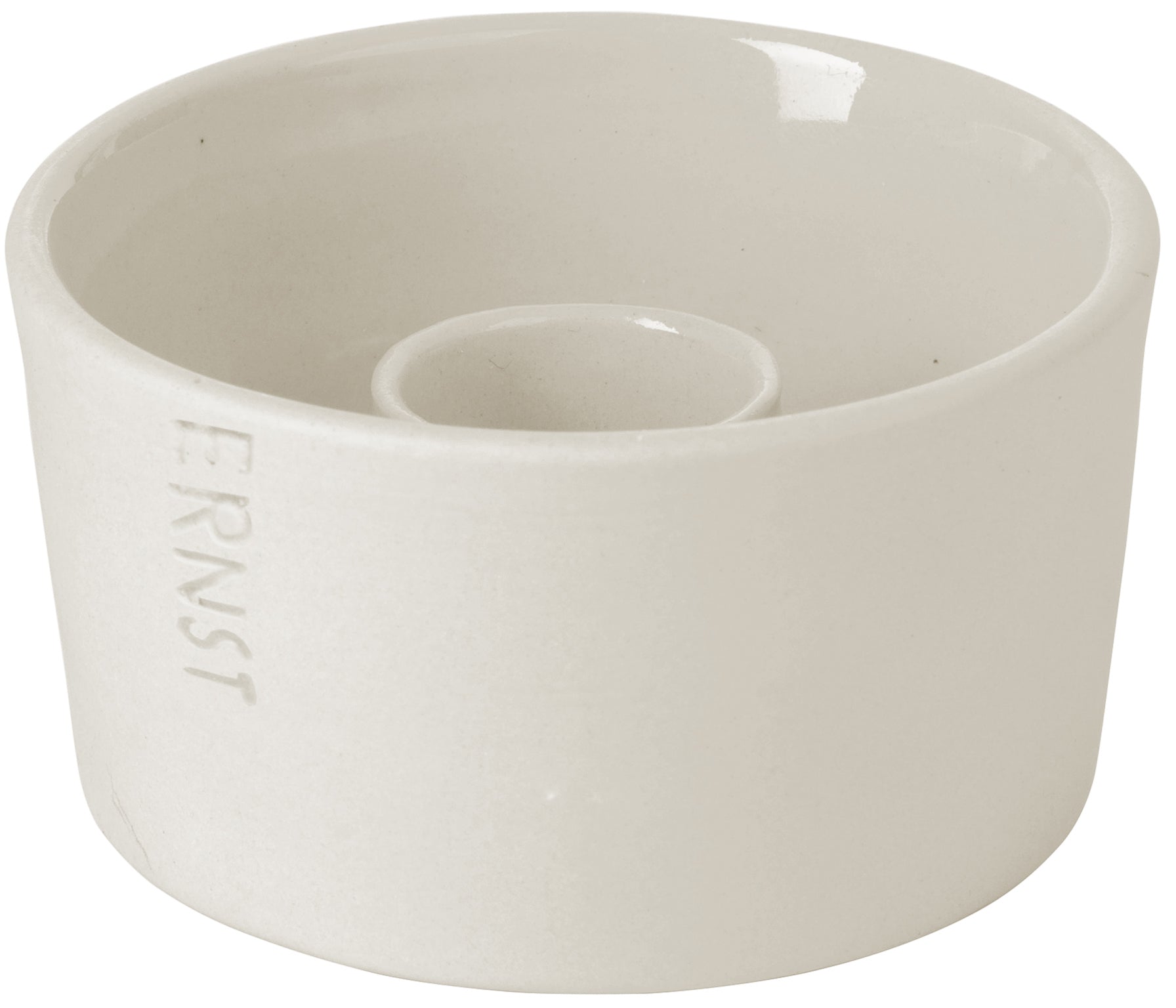 ERNST kynttilänjalka valkoinen 5 x 10 cm