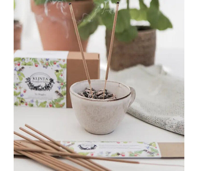Klinta hyttys suitsuke tikut 10kpl - Appelsiini & Laventeli