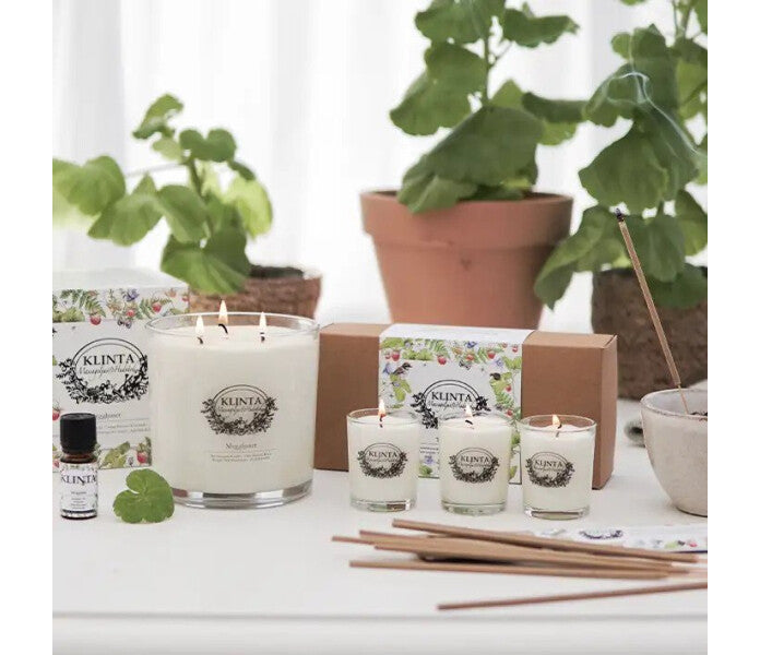 Klinta hyttys suitsuke tikut 10kpl - Appelsiini & Laventeli