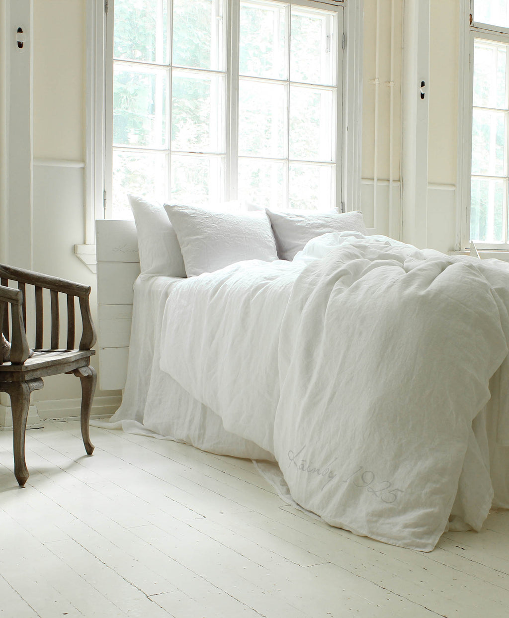 Käinby Heaven Linen pussilakana valkoinen 150x205cm