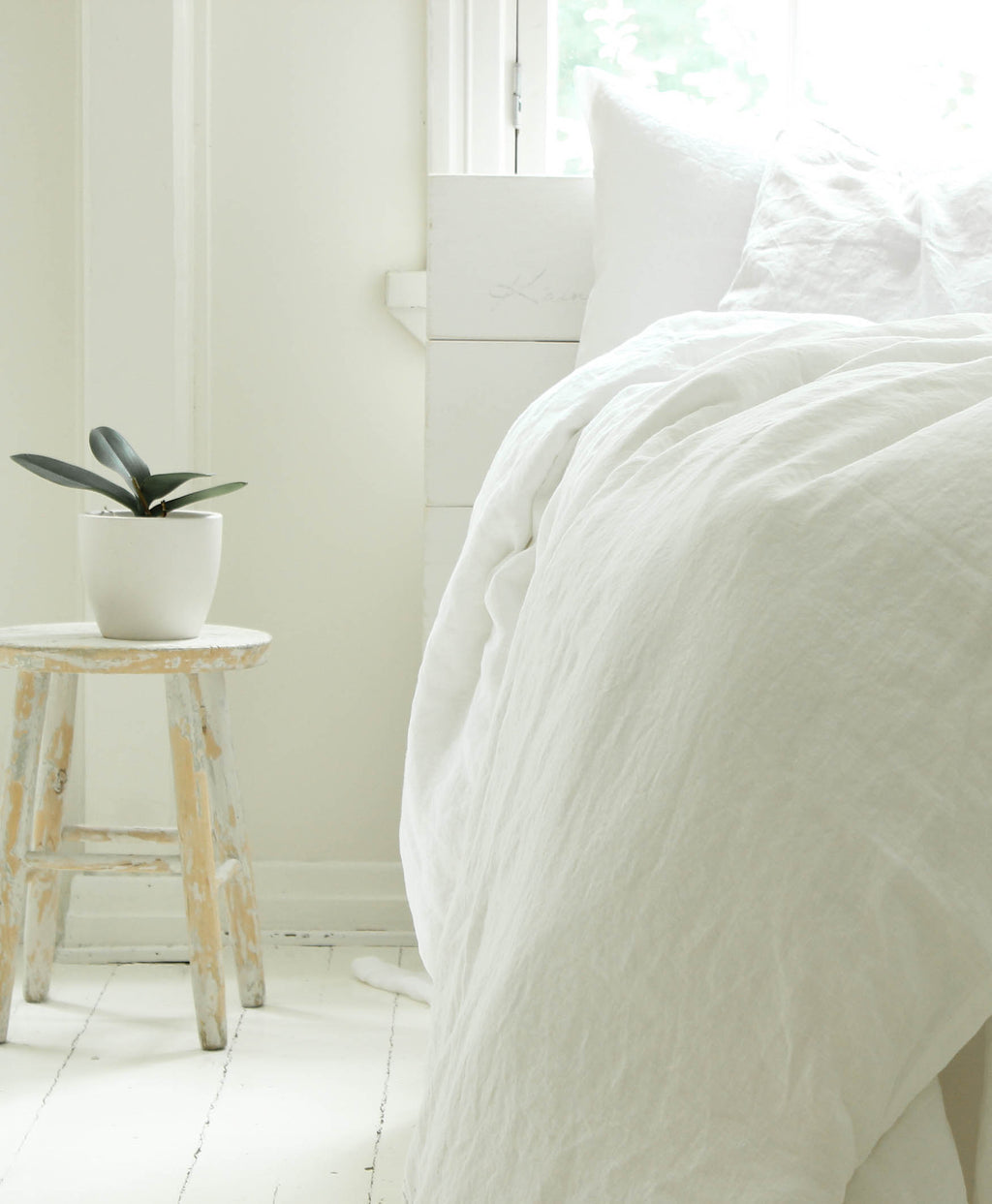 Käinby Heaven Linen pussilakana valkoinen 150x205cm