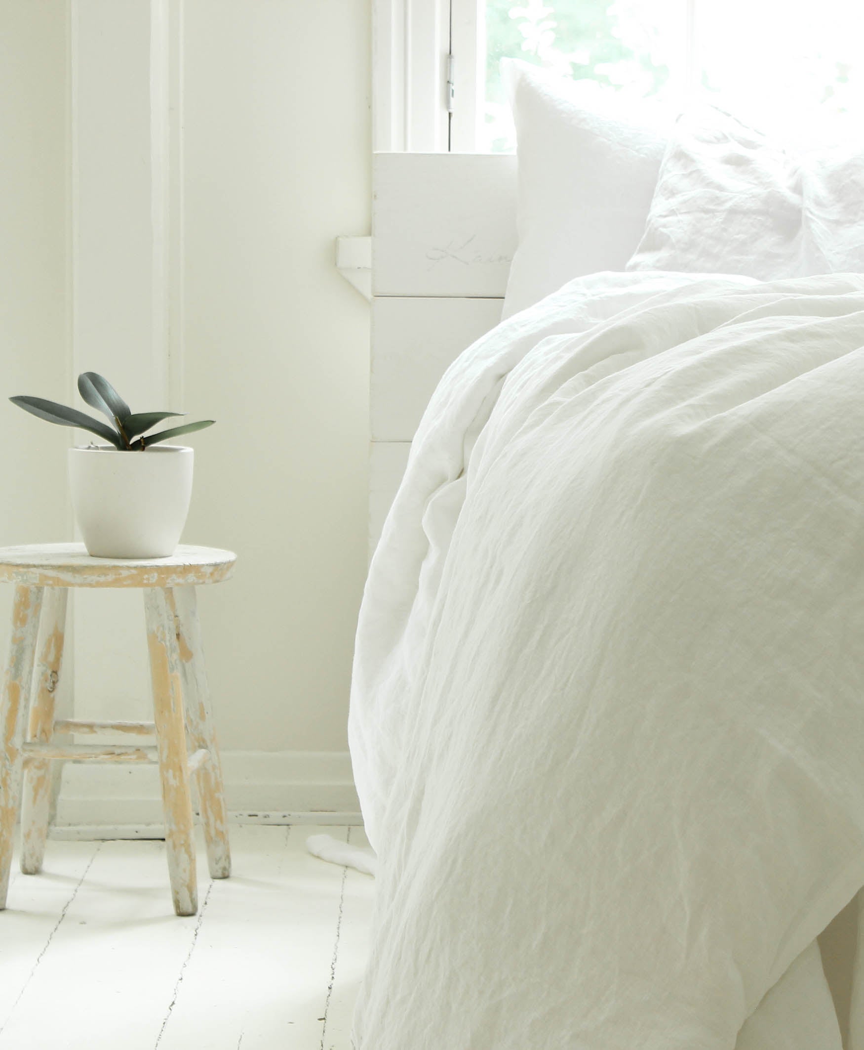 Käinby Heaven Linen pussilakana valkoinen 150x205cm