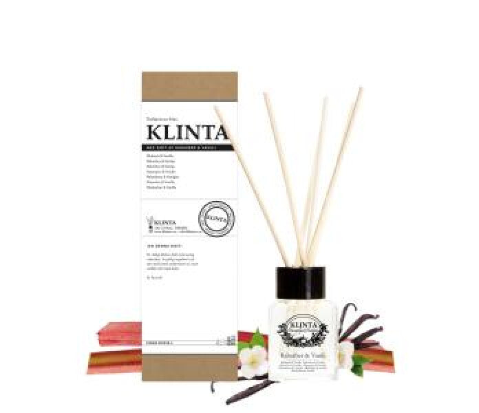 Klinta huonetuoksu Raparperi & Vanilja 50ml