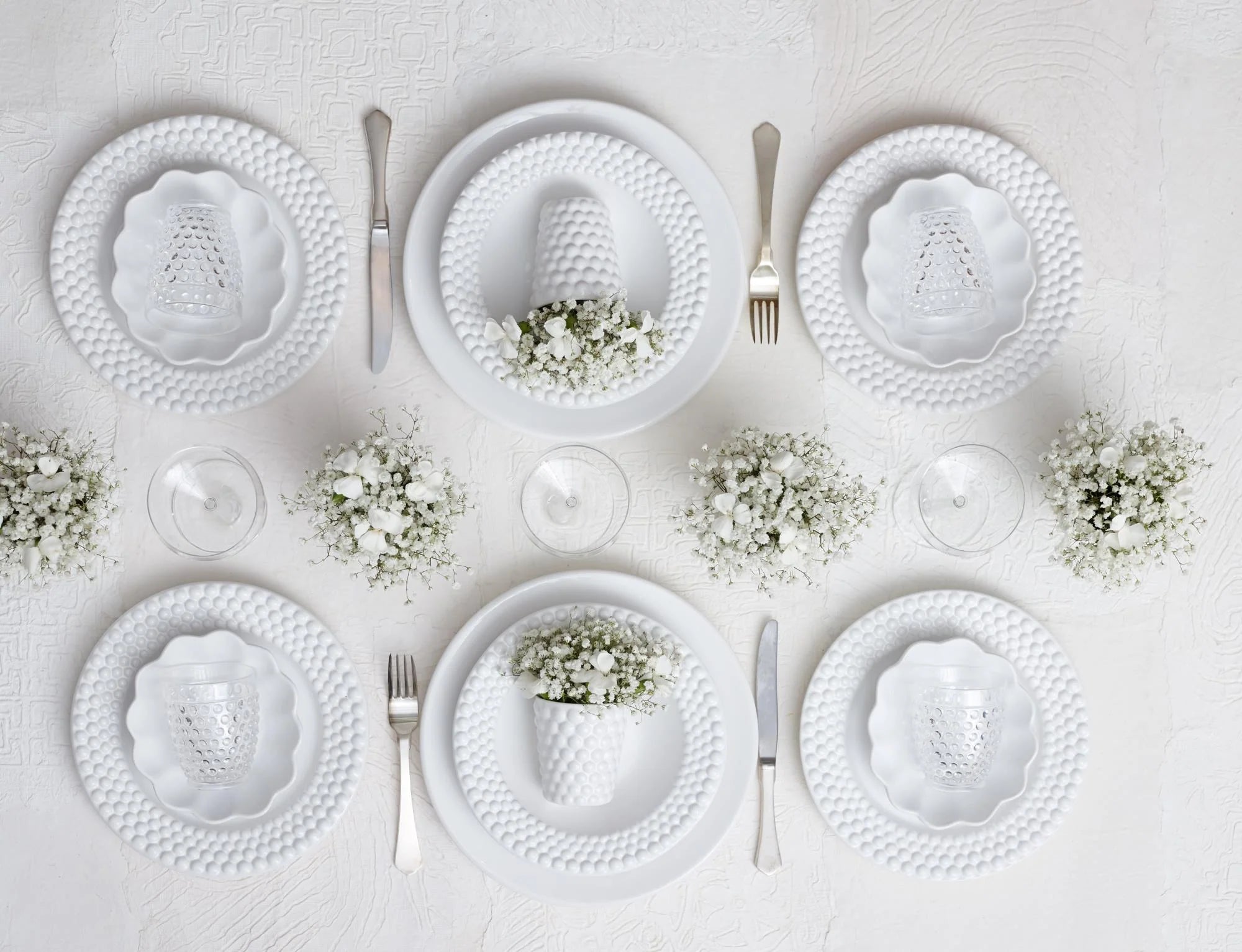 Mateus Bubbles valkoinen lautanen 28 cm