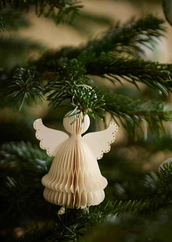 Bungalow ripustettava paperikoriste enkeli