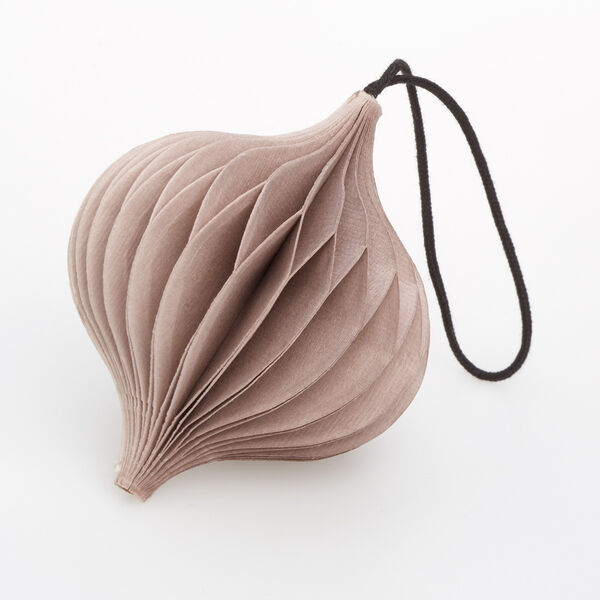 Piironki paperikoriste pisara harmaan vaaleanpunainen