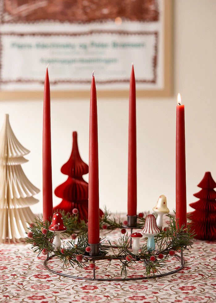 Bungalow adventtikynttilänjalka 20 cm