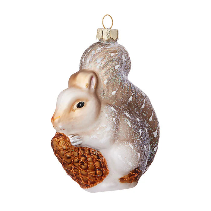 Bungalow orava joulukoriste 9 cm