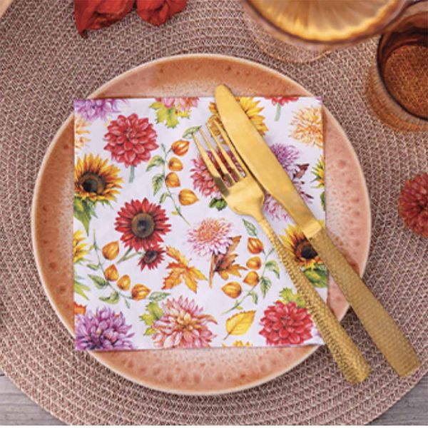 Ambiente Syksyn kukkaloisto servetti 33 x 33 cm