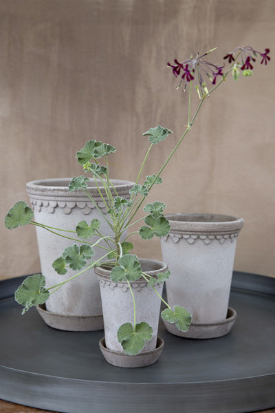 Bergs Potter Copenhagen saviruukku harmaa korkea 14cm