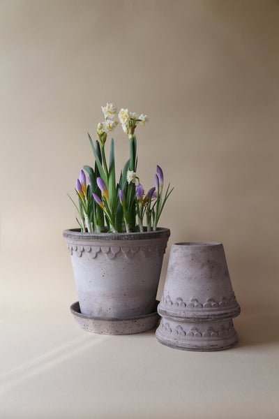 Bergs Potter Copenhagen saviruukku harmaa 18cm