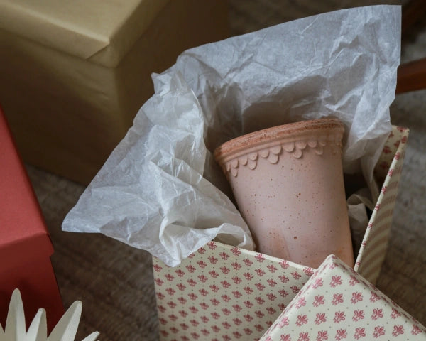 Bergs Potter Copenhagen saviruukku rosa korkea 14cm