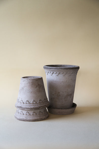Bergs Potter Copenhagen saviruukku harmaa 16cm