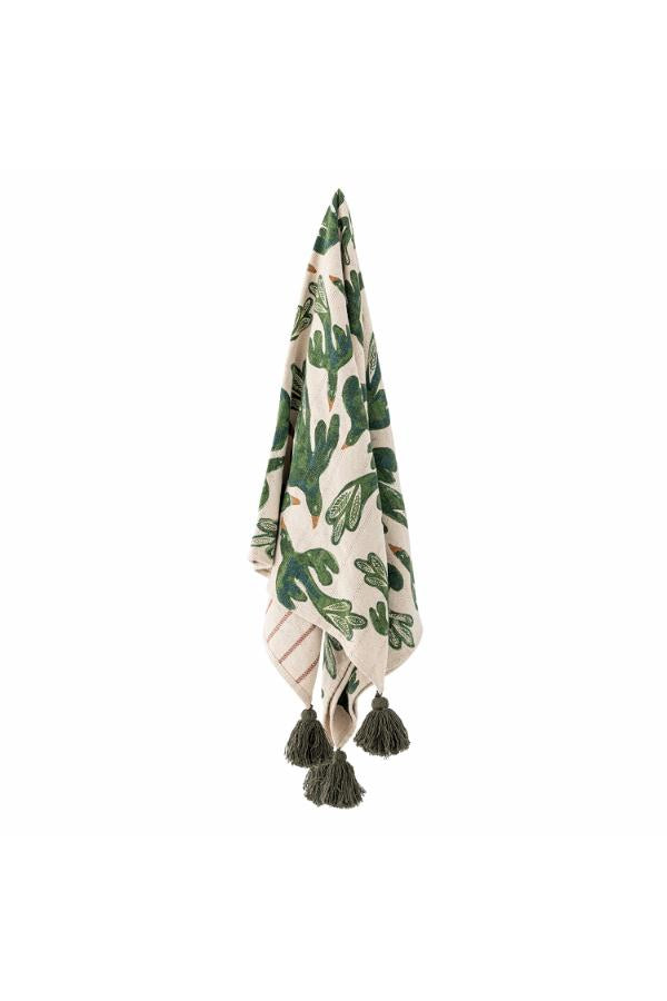 Bloomingville Birdliva torkkupeitto 130 x 160 cm