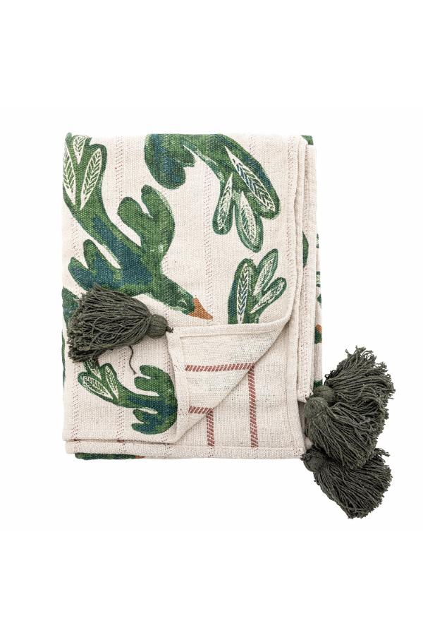 Bloomingville Birdliva torkkupeitto 130 x 160 cm