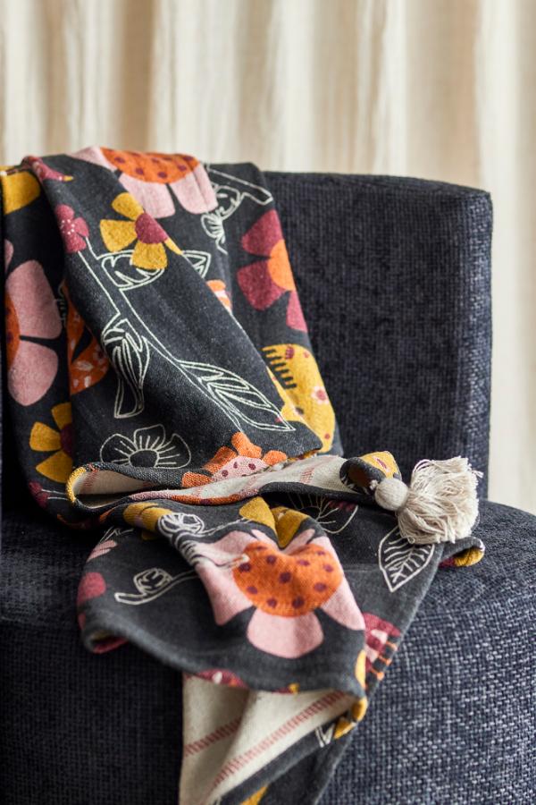 Bloomingville Vivielle torkkupeitto 160 x 130 cm