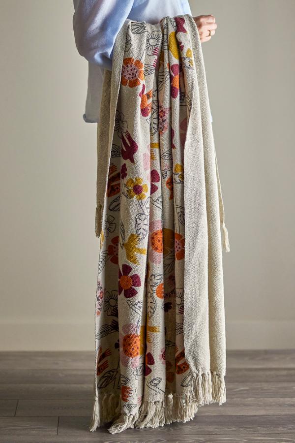 Bloomingville Vivielle torkkupeitto 160 x 130 cm