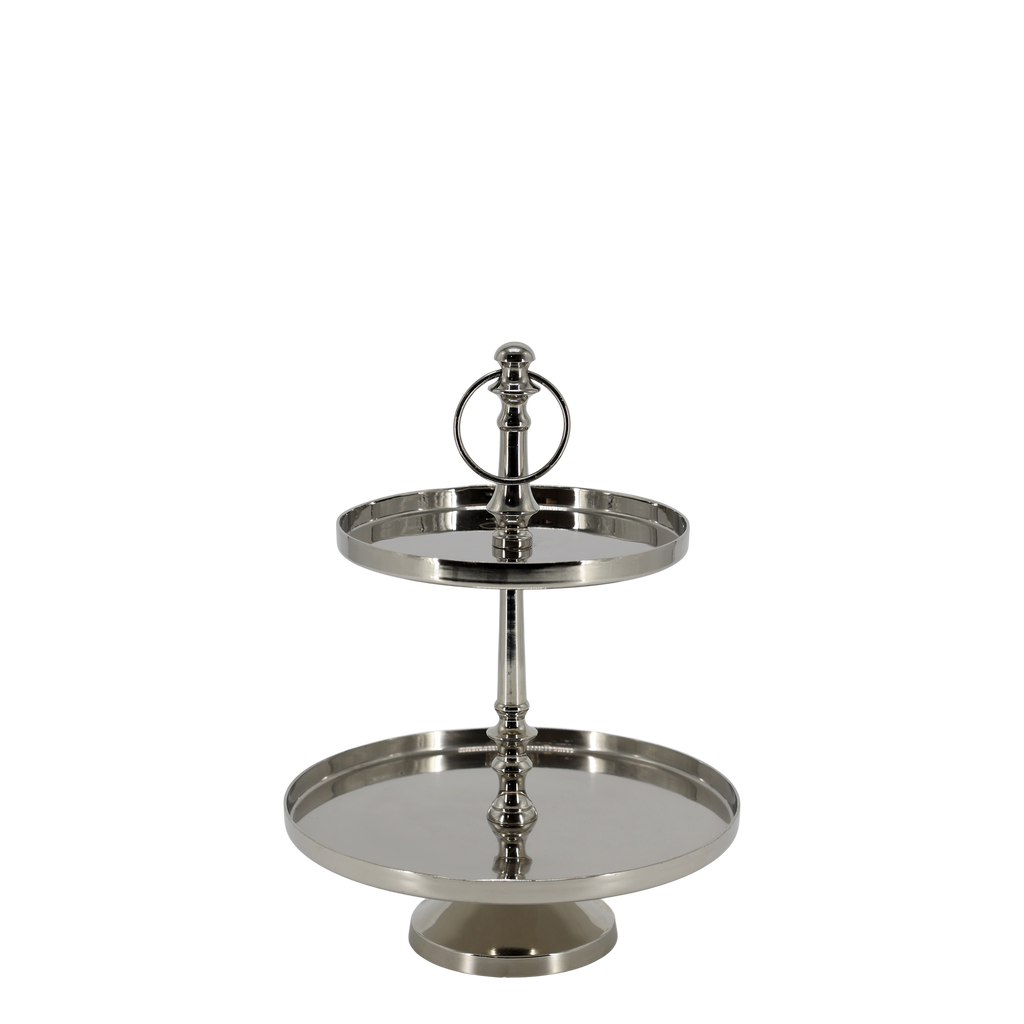 Chic Antique 2-kerrostarjotin hopea 35 cm