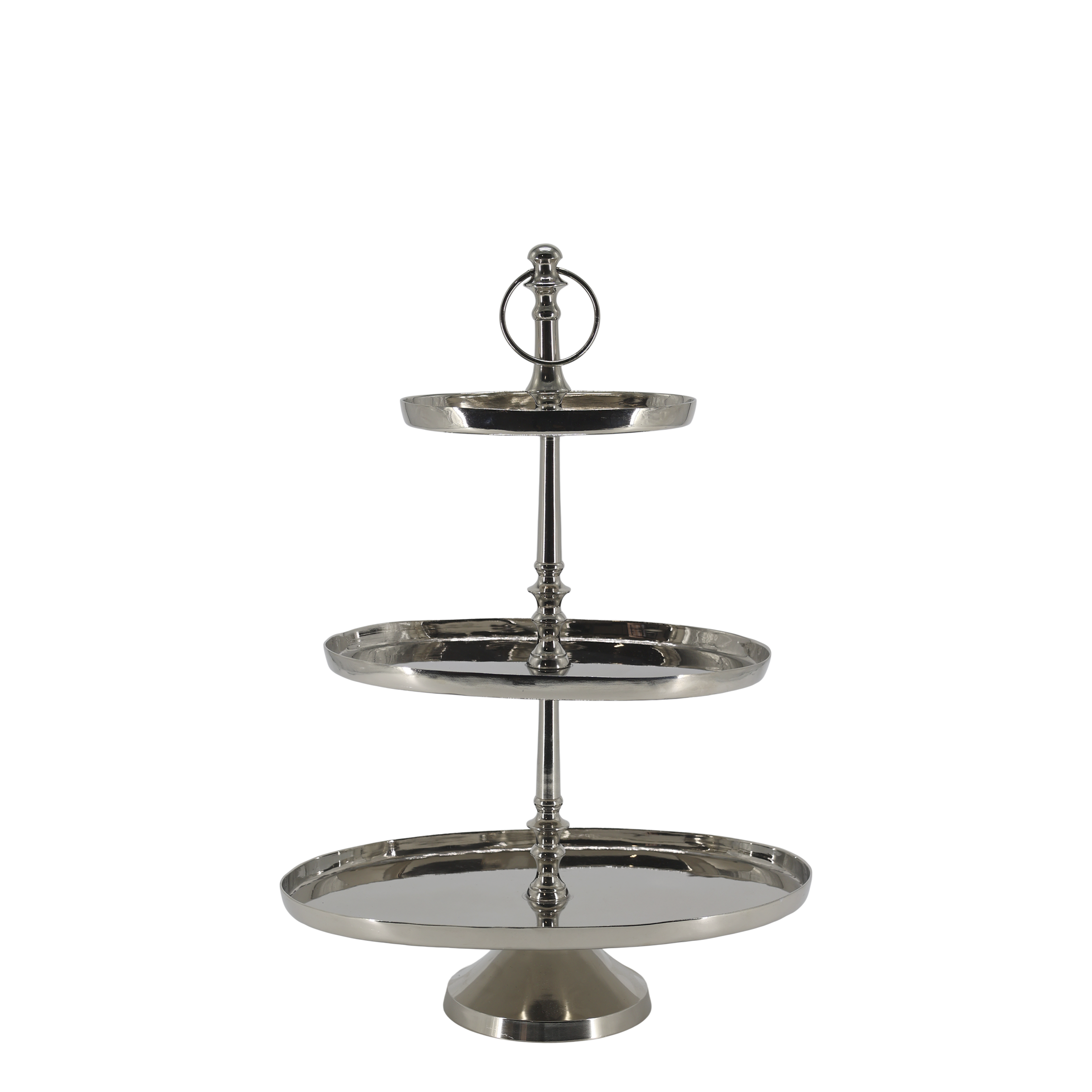 Chic Antique 3-kerrostarjotin hopea 52cm