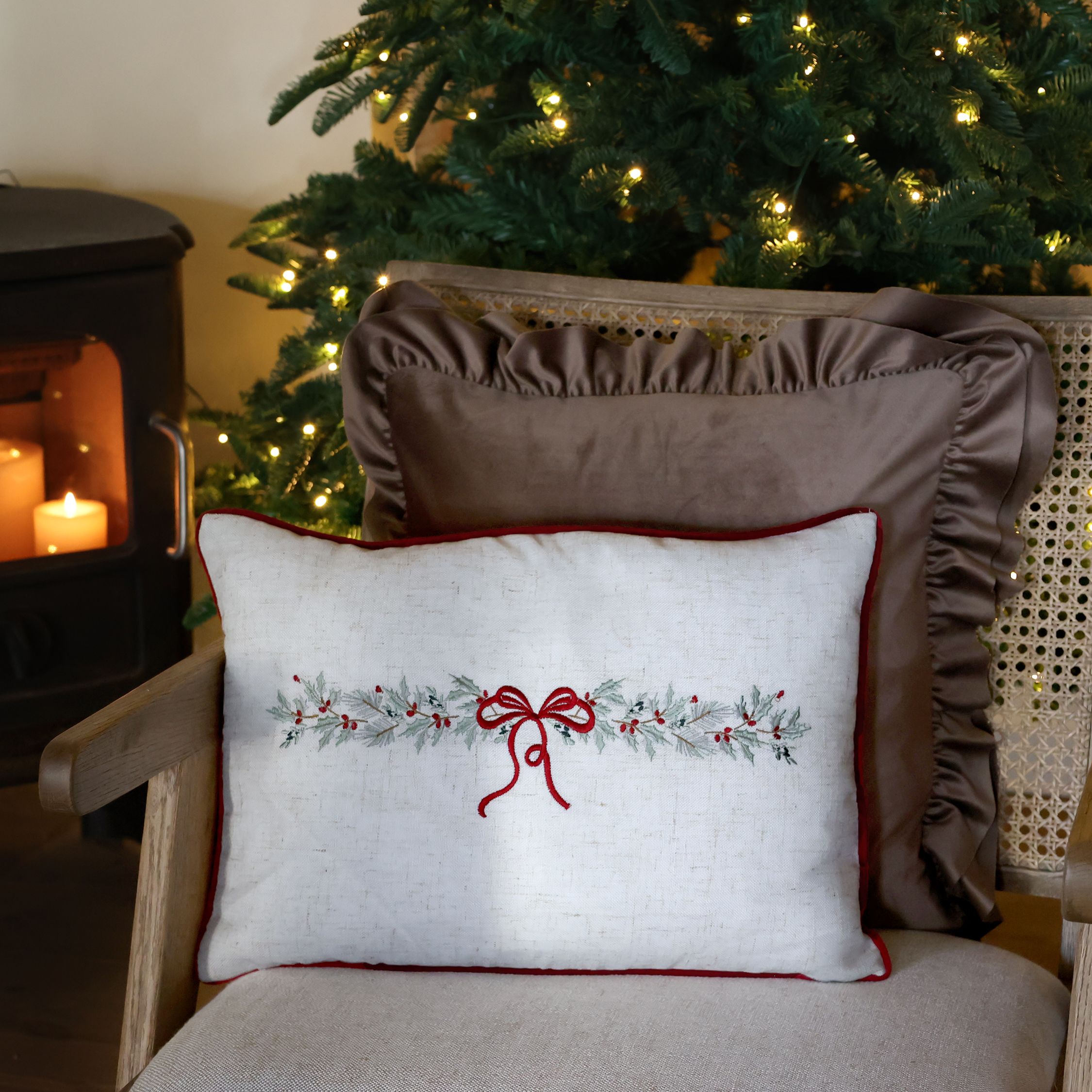 Chic Antique tyynynpäällinen rusetti