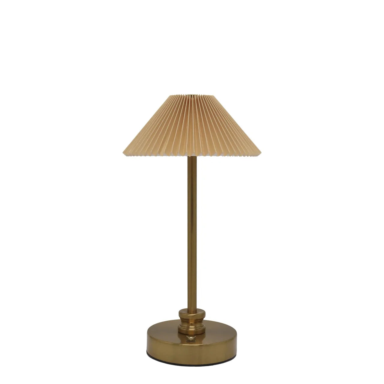 Chic Antique ladattava led-valaisin messinki / ruskea 30 cm