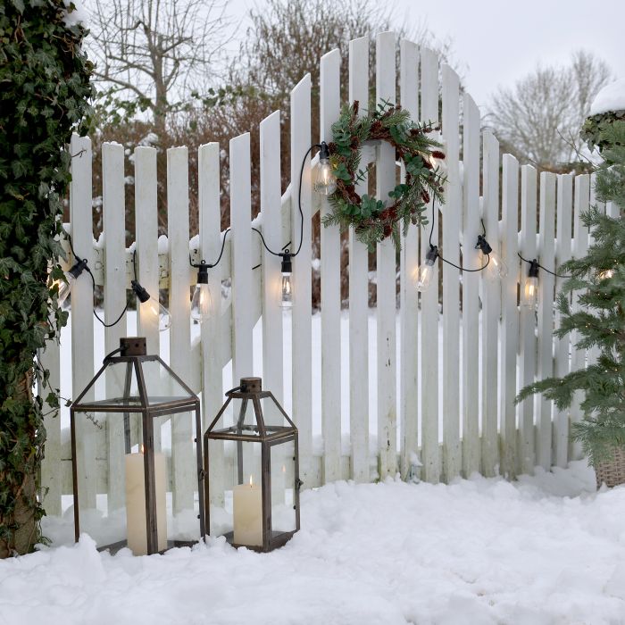 Chic Antique LED-ulkovalosarja 10 valoa 3 m