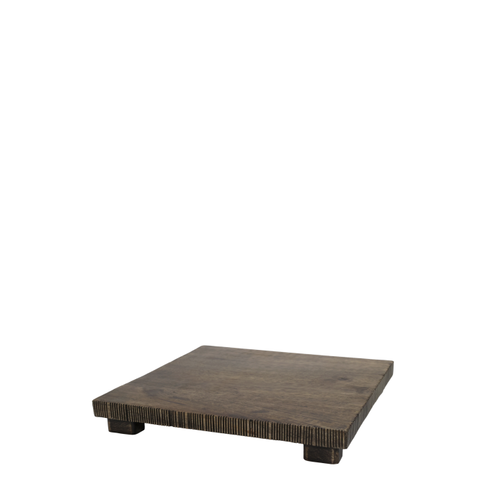 Chic Antique mangopuinen koroke / alusta 30 x 30 cm