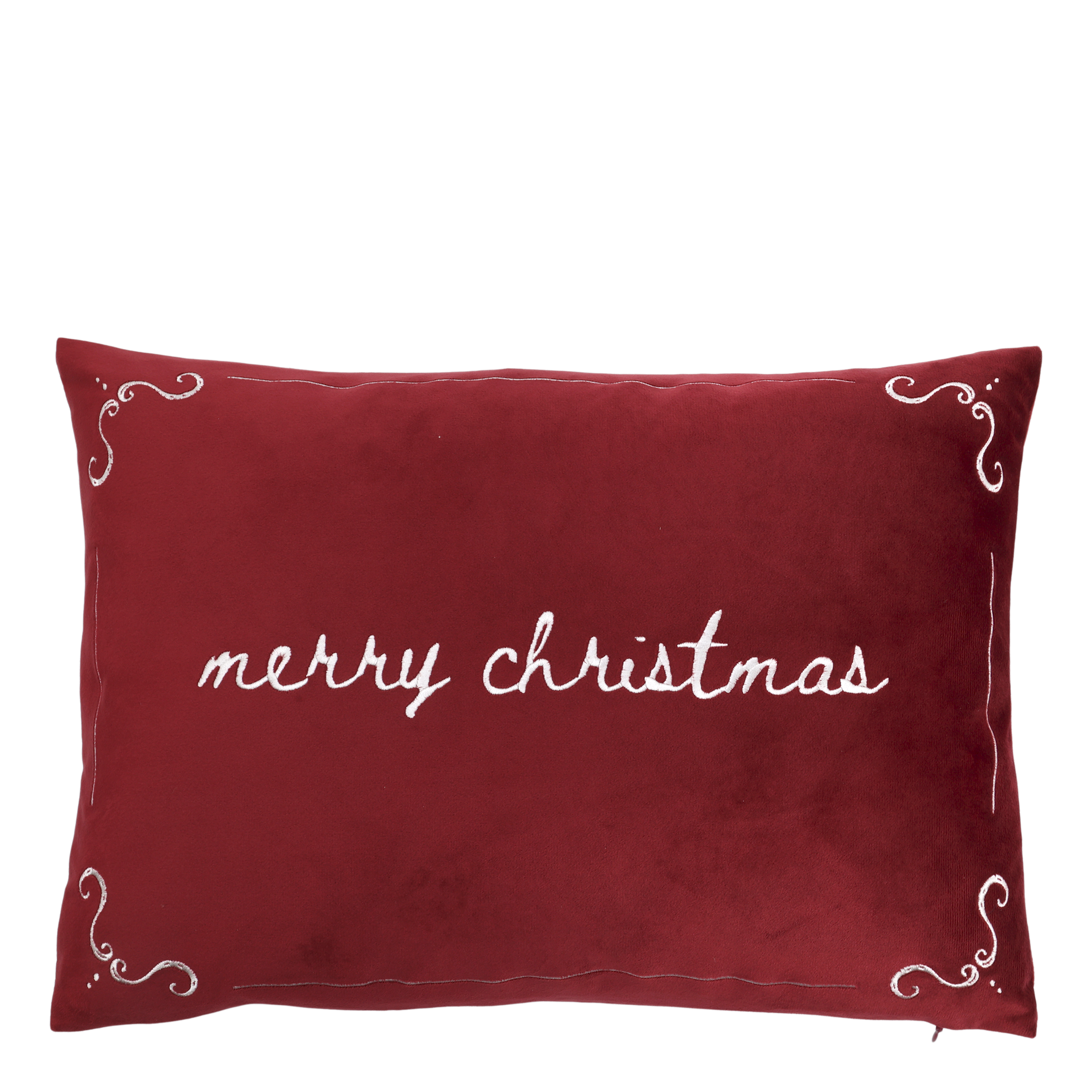Chic Antique tyynynpäällinen punainen - Merry Christmas