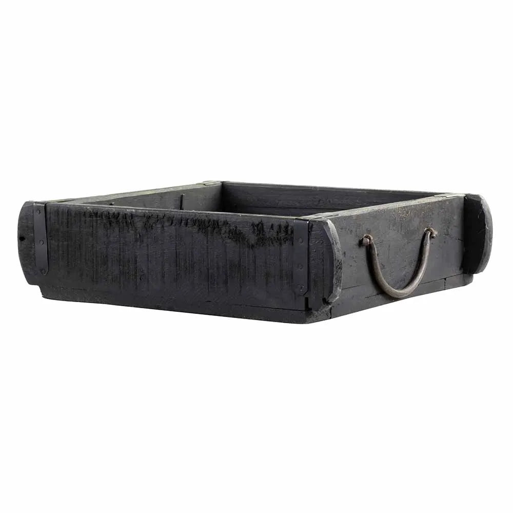 Chic Antique puinen laatikko musta 31 x 26 x 8 cm