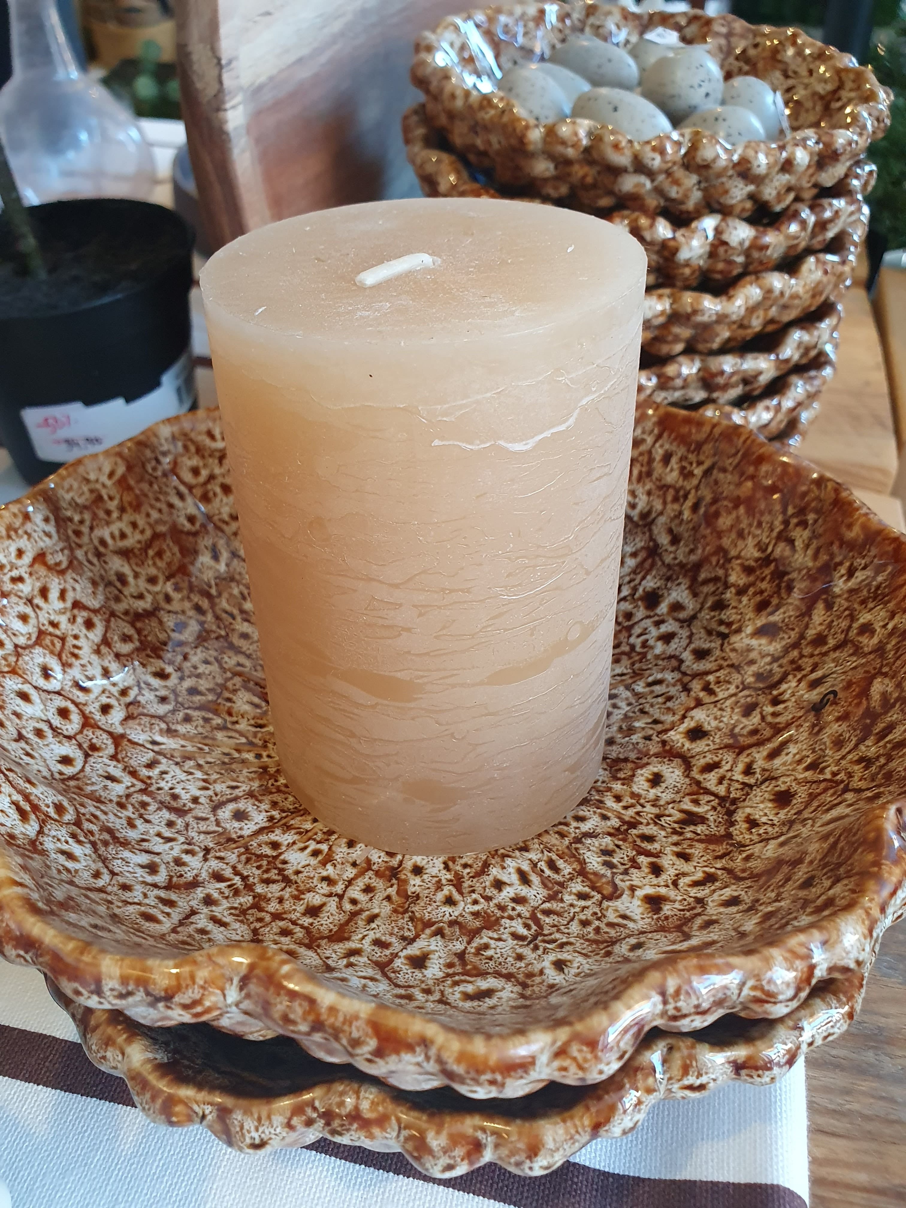 Chic Antique pöytäkynttilä hunaja 10cm/40h