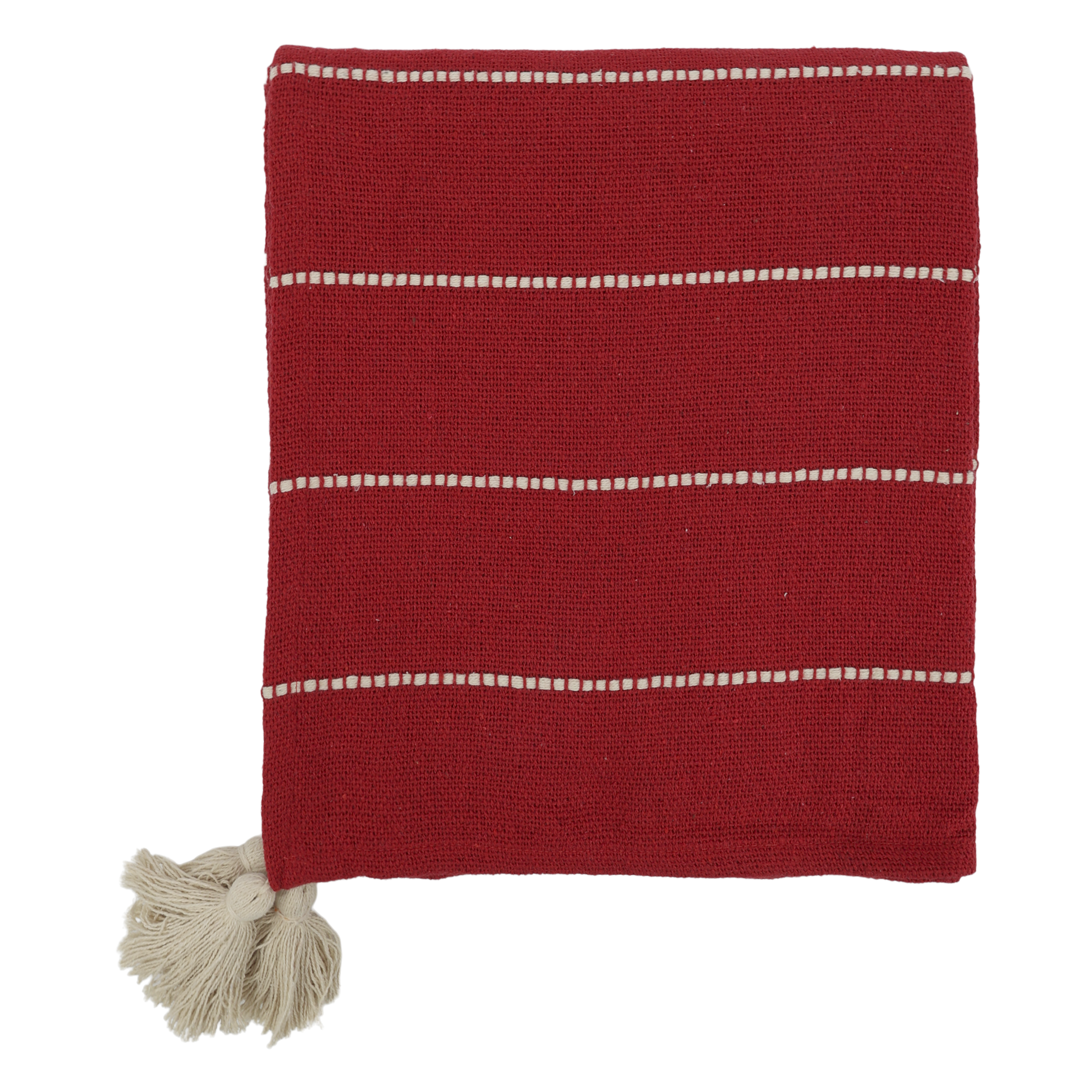 Chic Antique torkkupeitto punainen 130 x 160 cm