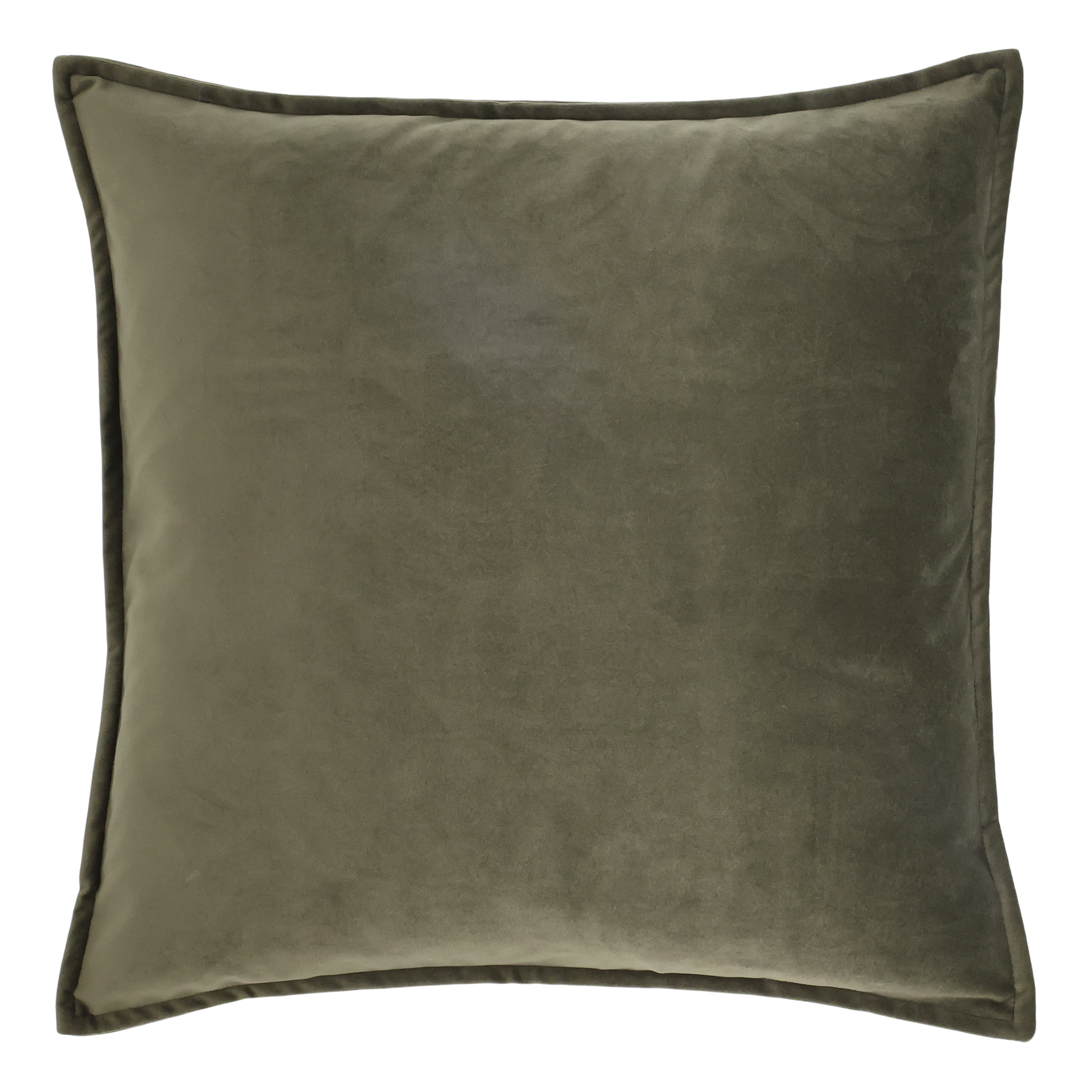 Chic Antique tyynynpäällinen samettia oliivi 50 x 50 cm