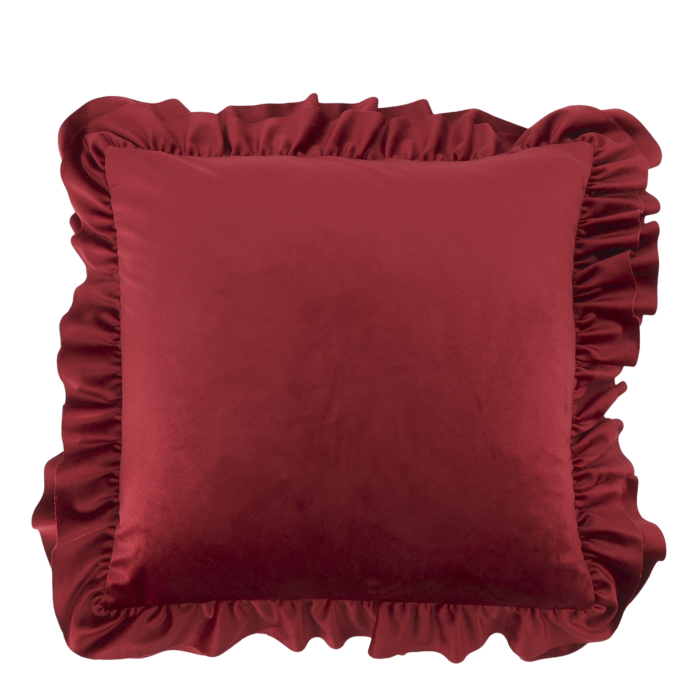 Chic Antique tyynynpäällinen samettia punainen