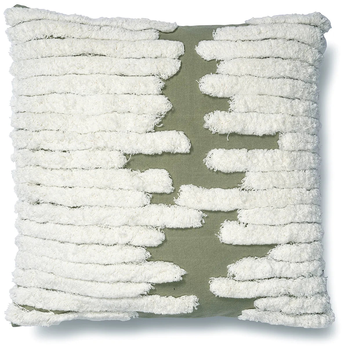 Classic Collection River tyynynpäällinen vihreä 50 x 50 cm
