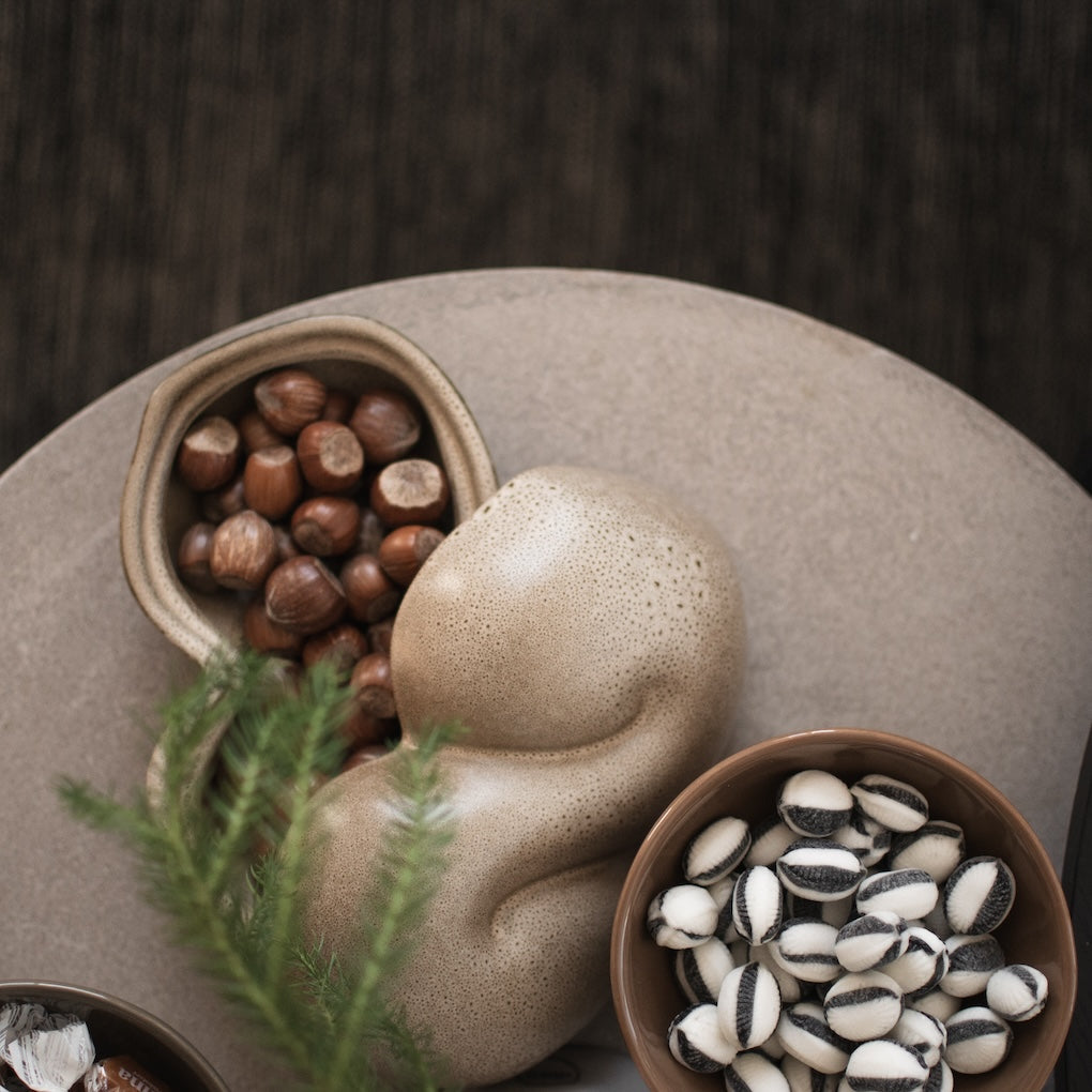 DBKD Bun kannellinen kulho ruskea