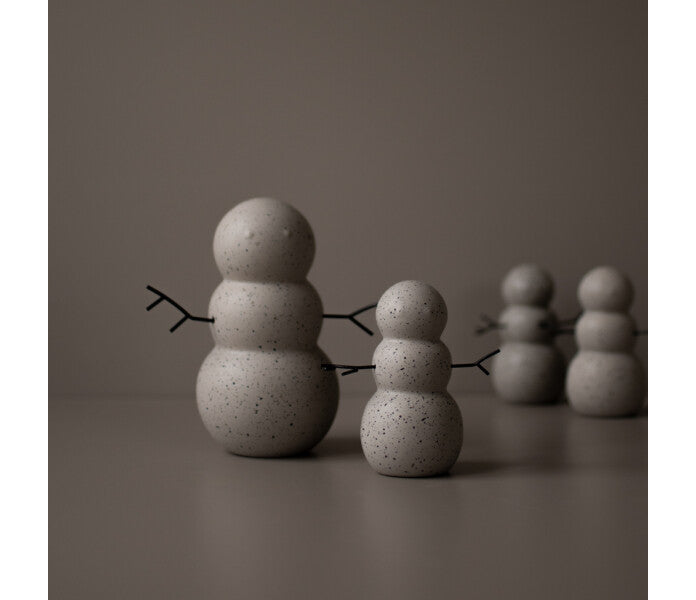 DBKD Snowman lumiukko mole dot 11 cm