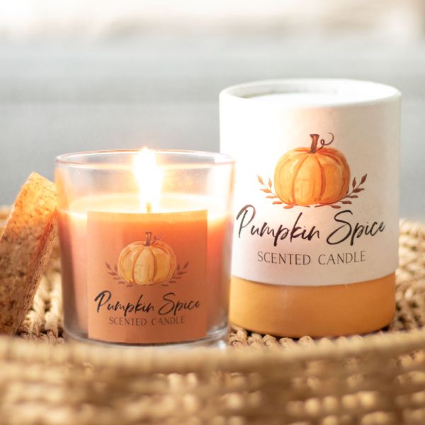 Elements tuoksukynttilä Pumpkin Spice 25 h