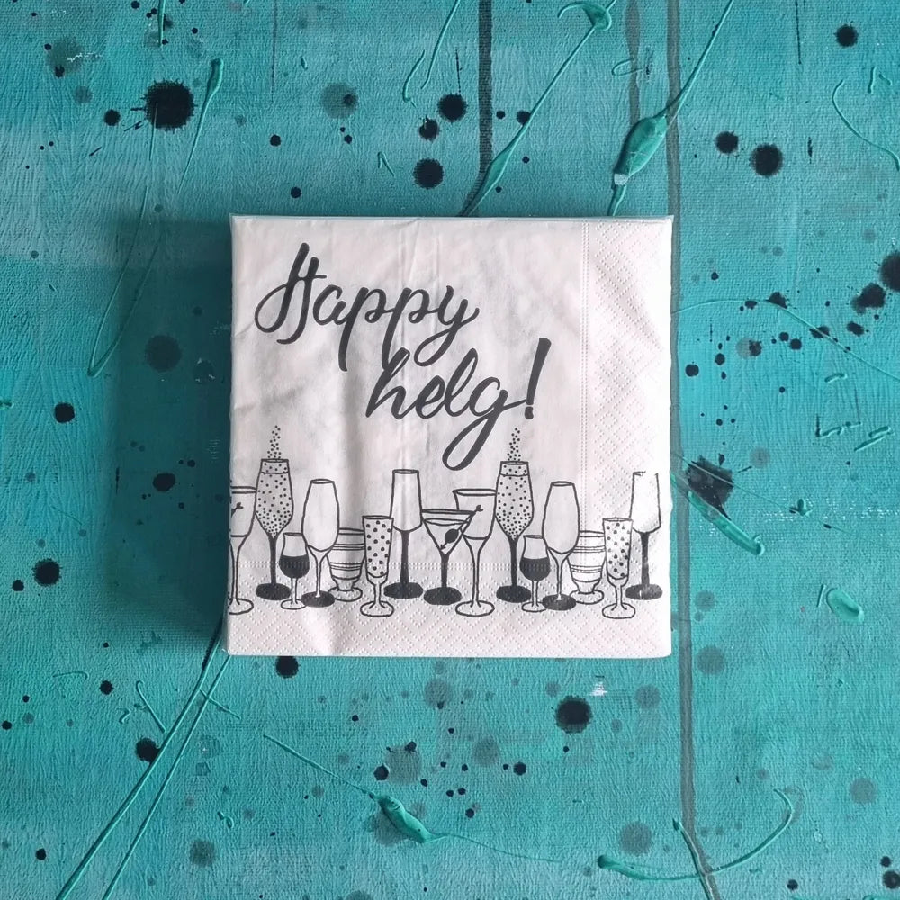 Erika Tubbin servetit 33 x 33 cm 20kpl - Happy Helg