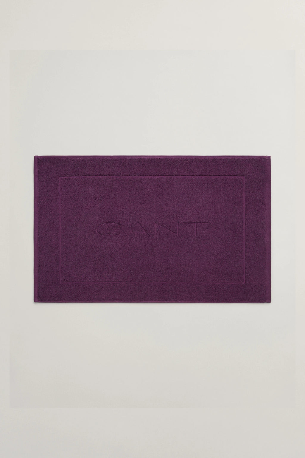 GANT Home kylpyhuoneen matto Deep Plum 50 x 80 cm