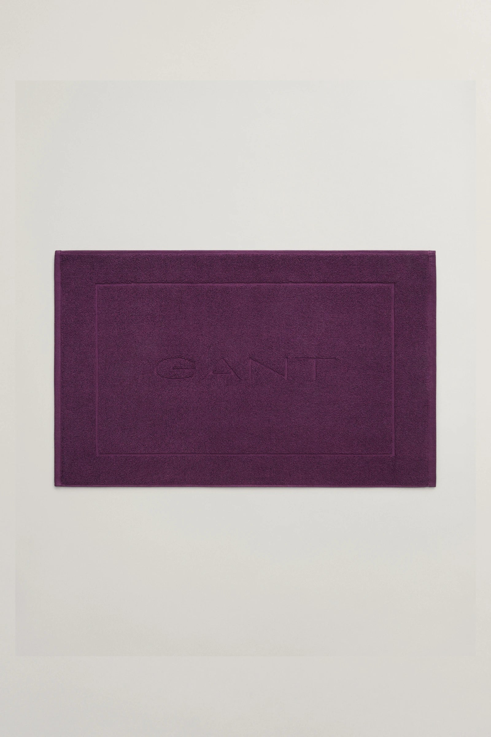 GANT Home kylpyhuoneen matto Deep Plum 50 x 80 cm