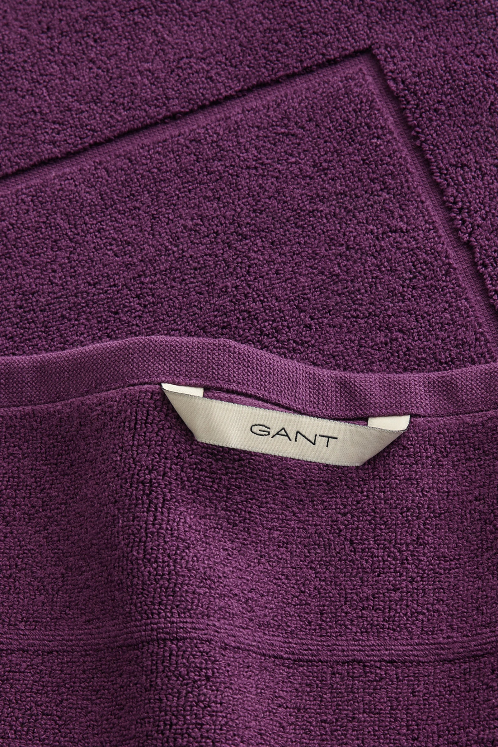 GANT Home kylpyhuoneen matto Deep Plum 50 x 80 cm