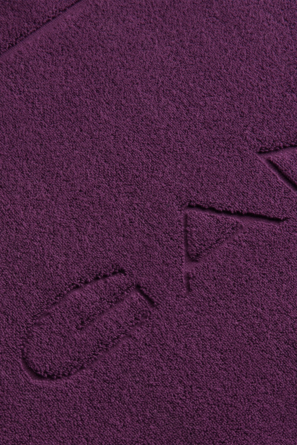 GANT Home kylpyhuoneen matto Deep Plum 50 x 80 cm